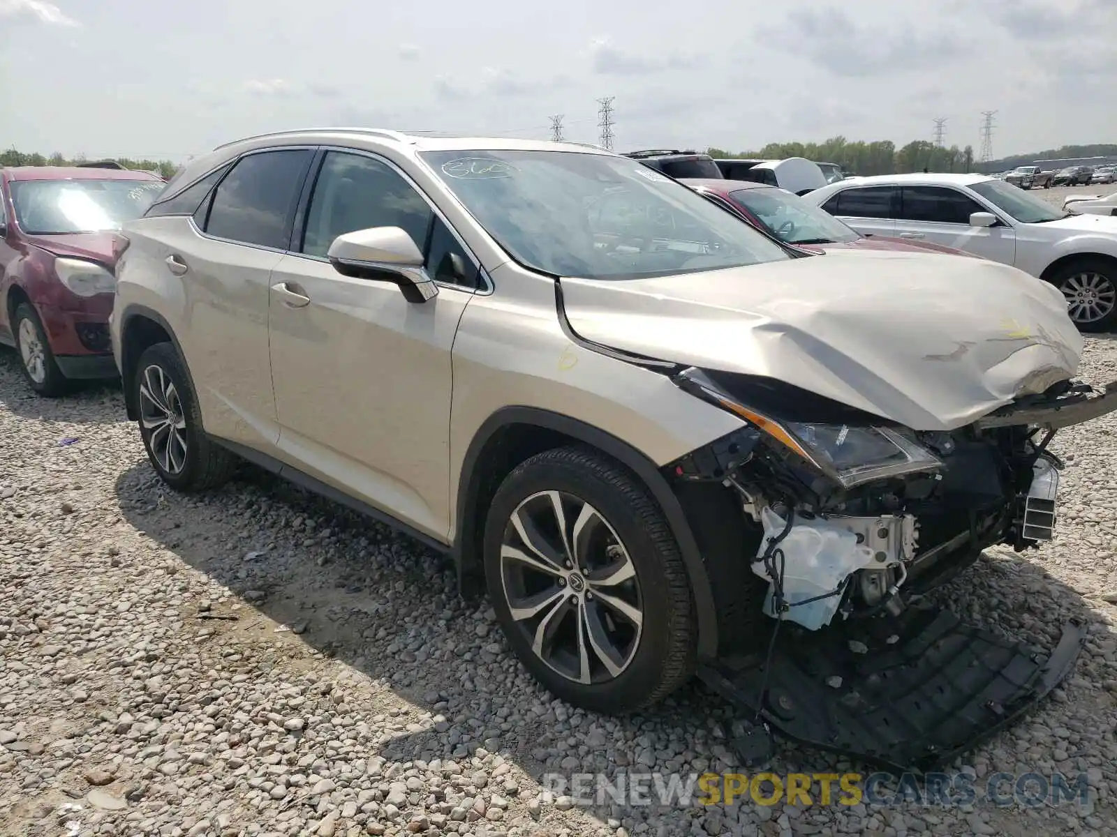 1 Photograph of a damaged car 2T2ZZMCA8KC138530 LEXUS RX350 2019