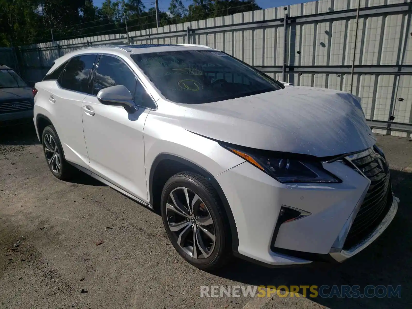 1 Photograph of a damaged car 2T2ZZMCA8KC139399 LEXUS RX350 2019