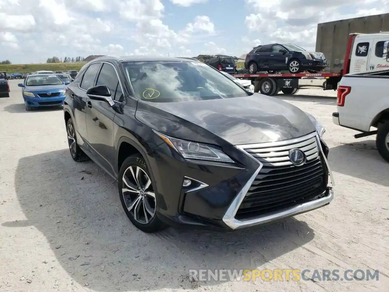 1 Photograph of a damaged car 2T2ZZMCA8KC139418 LEXUS RX350 2019