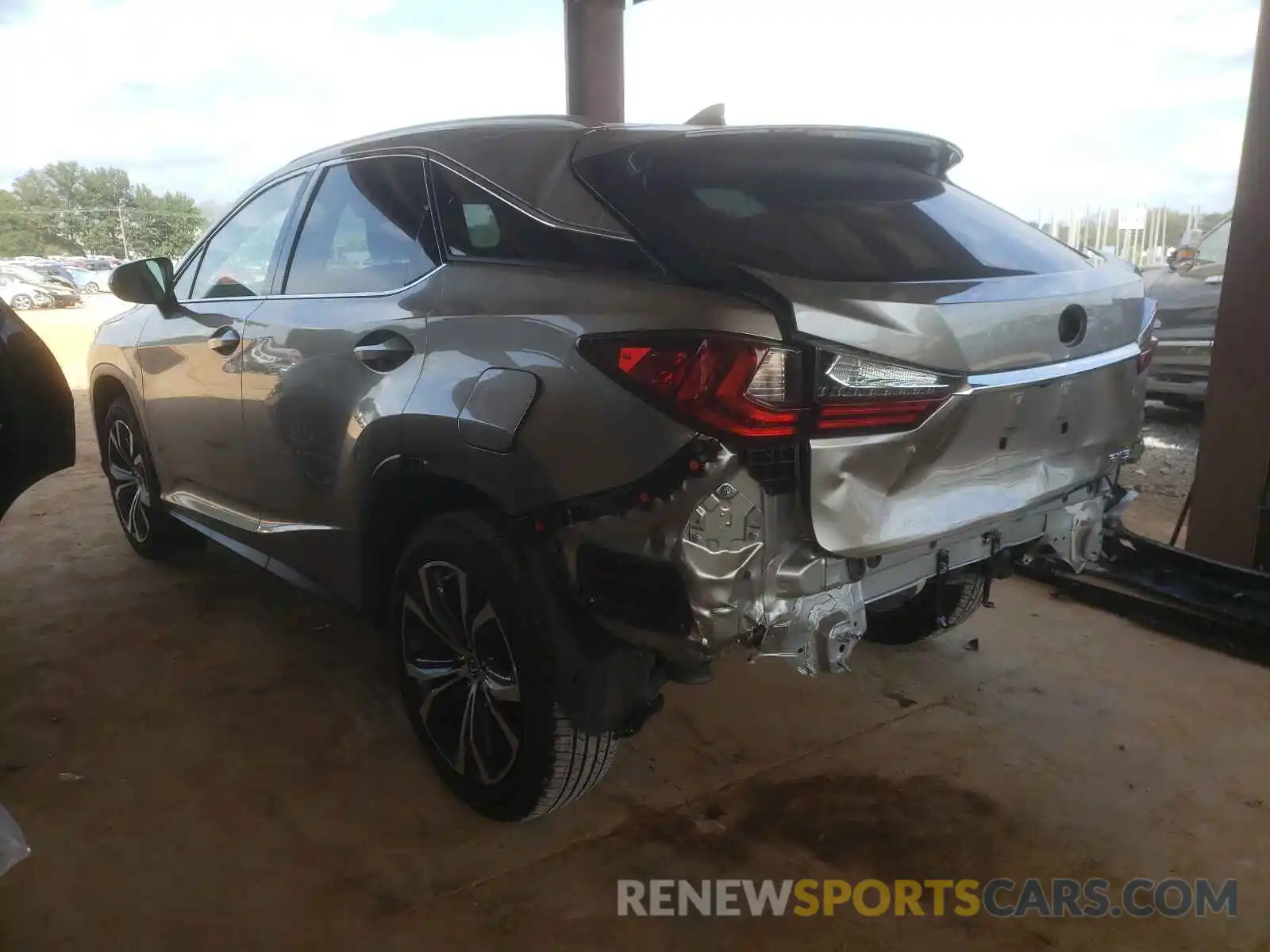 3 Photograph of a damaged car 2T2ZZMCA8KC148782 LEXUS RX350 2019