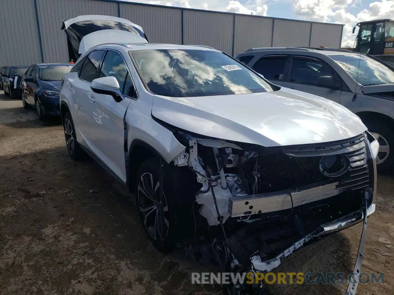 1 Photograph of a damaged car 2T2ZZMCA8KC150824 LEXUS RX350 2019