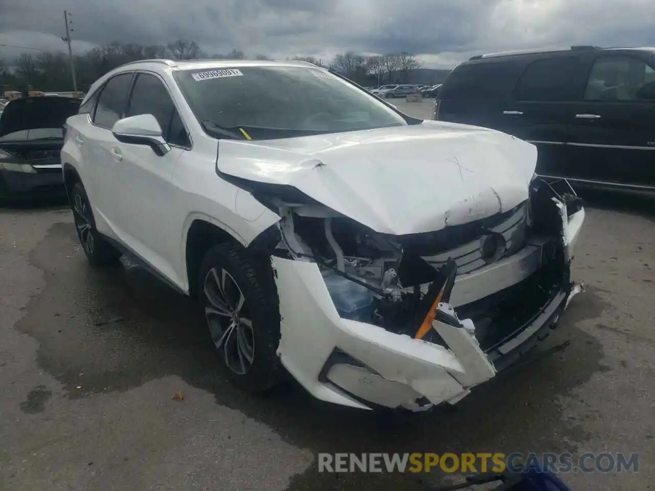 1 Photograph of a damaged car 2T2ZZMCA9KC118738 LEXUS RX350 2019