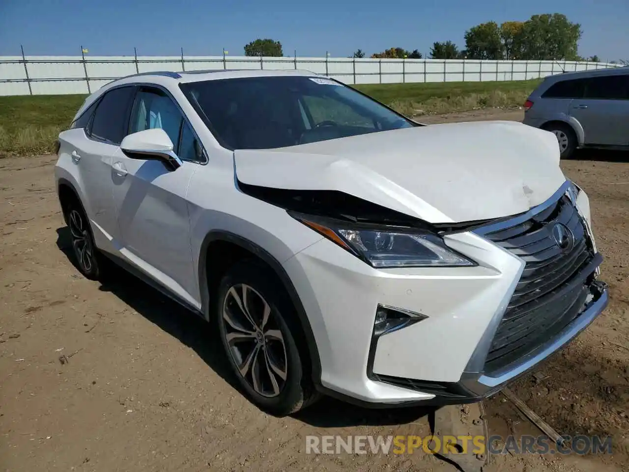 1 Photograph of a damaged car 2T2ZZMCA9KC120375 LEXUS RX350 2019