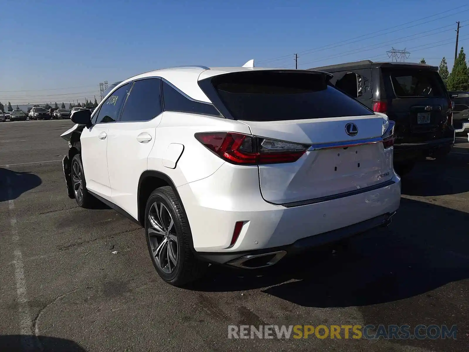 3 Photograph of a damaged car 2T2ZZMCA9KC123549 LEXUS RX350 2019