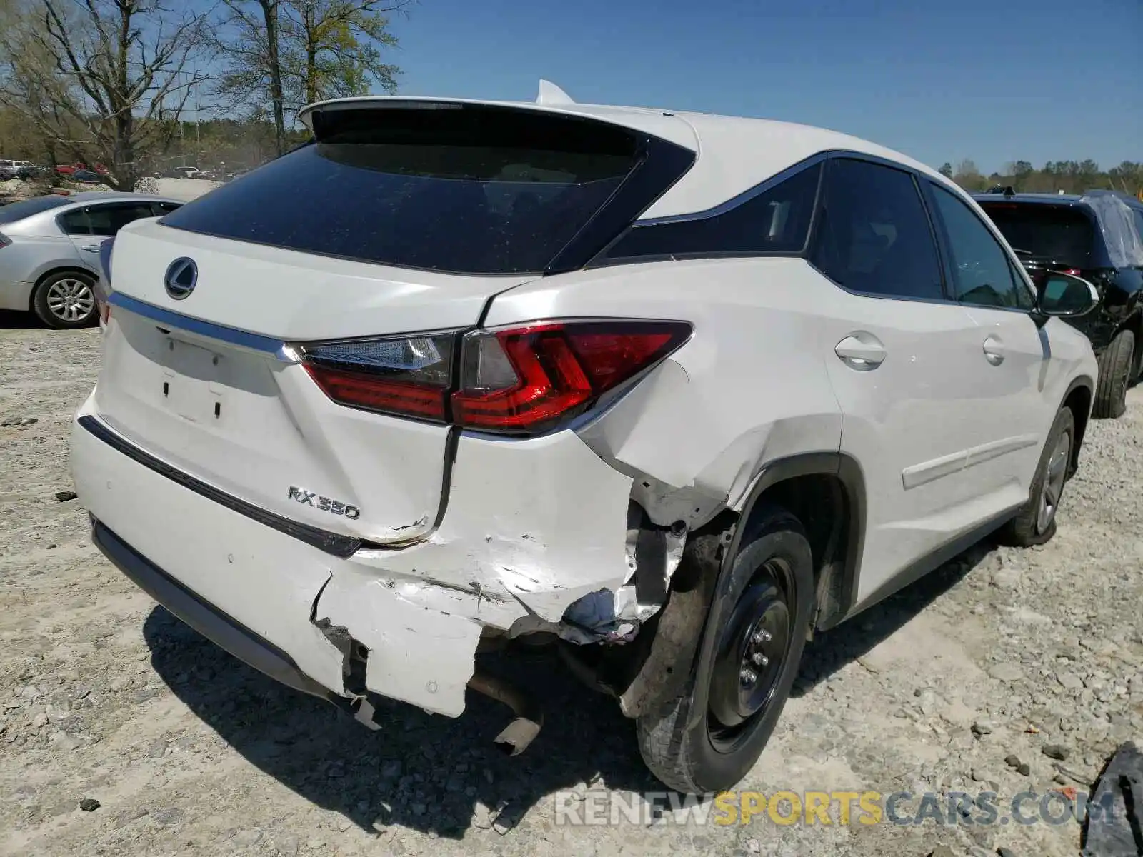 4 Фотография поврежденного автомобиля 2T2ZZMCA9KC124605 LEXUS RX350 2019