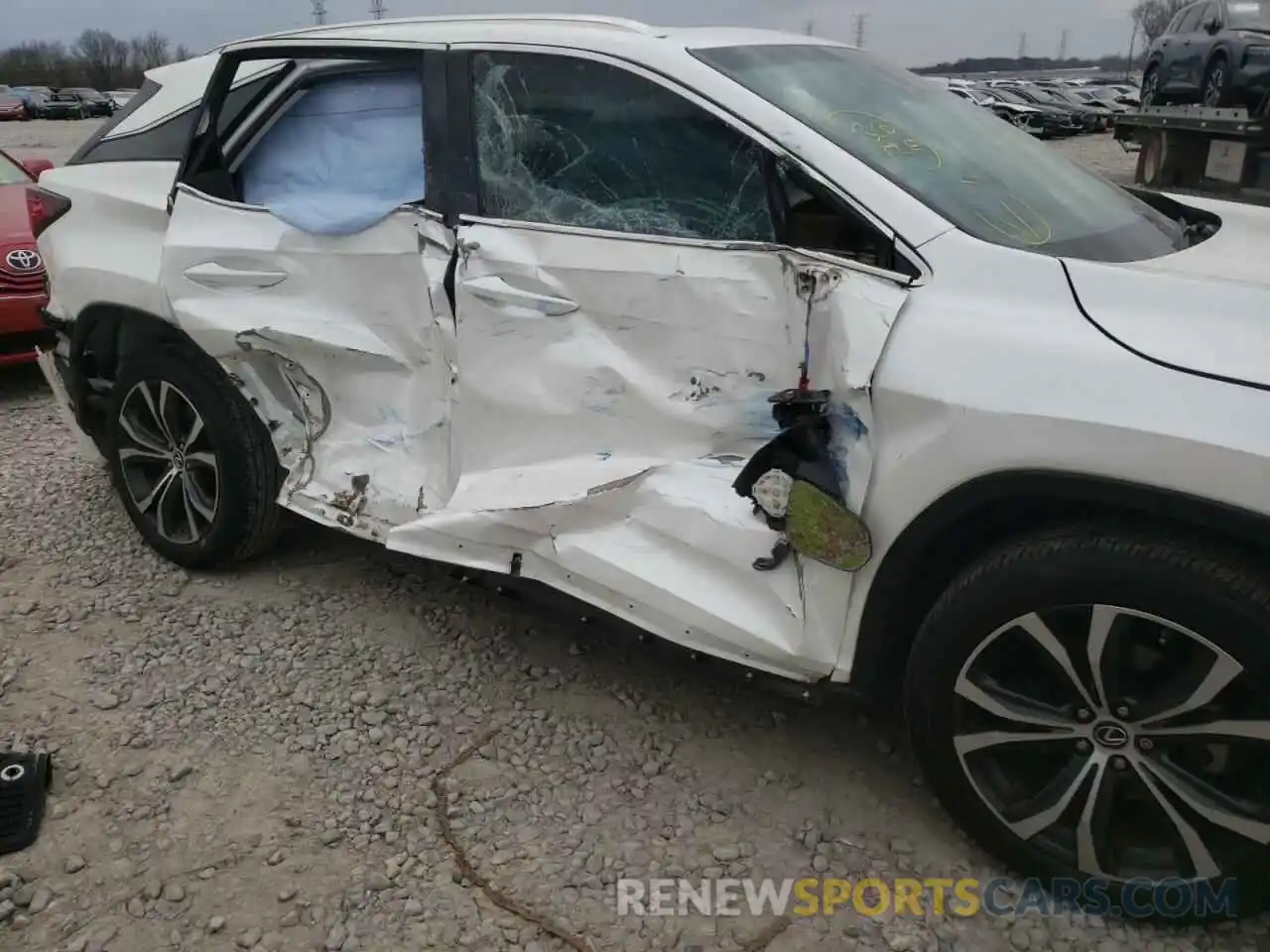 9 Photograph of a damaged car 2T2ZZMCA9KC127150 LEXUS RX350 2019