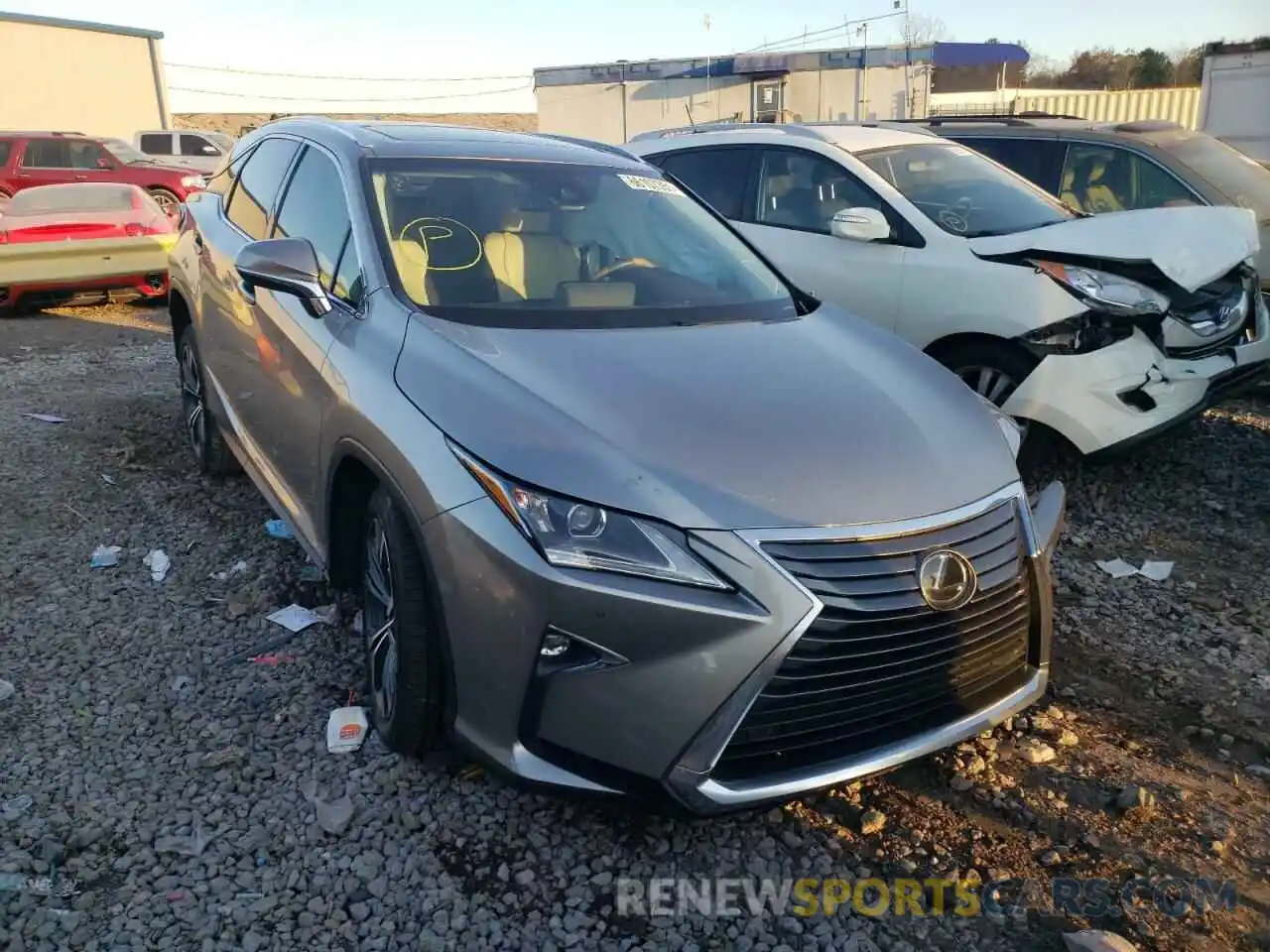 1 Photograph of a damaged car 2T2ZZMCA9KC128413 LEXUS RX350 2019