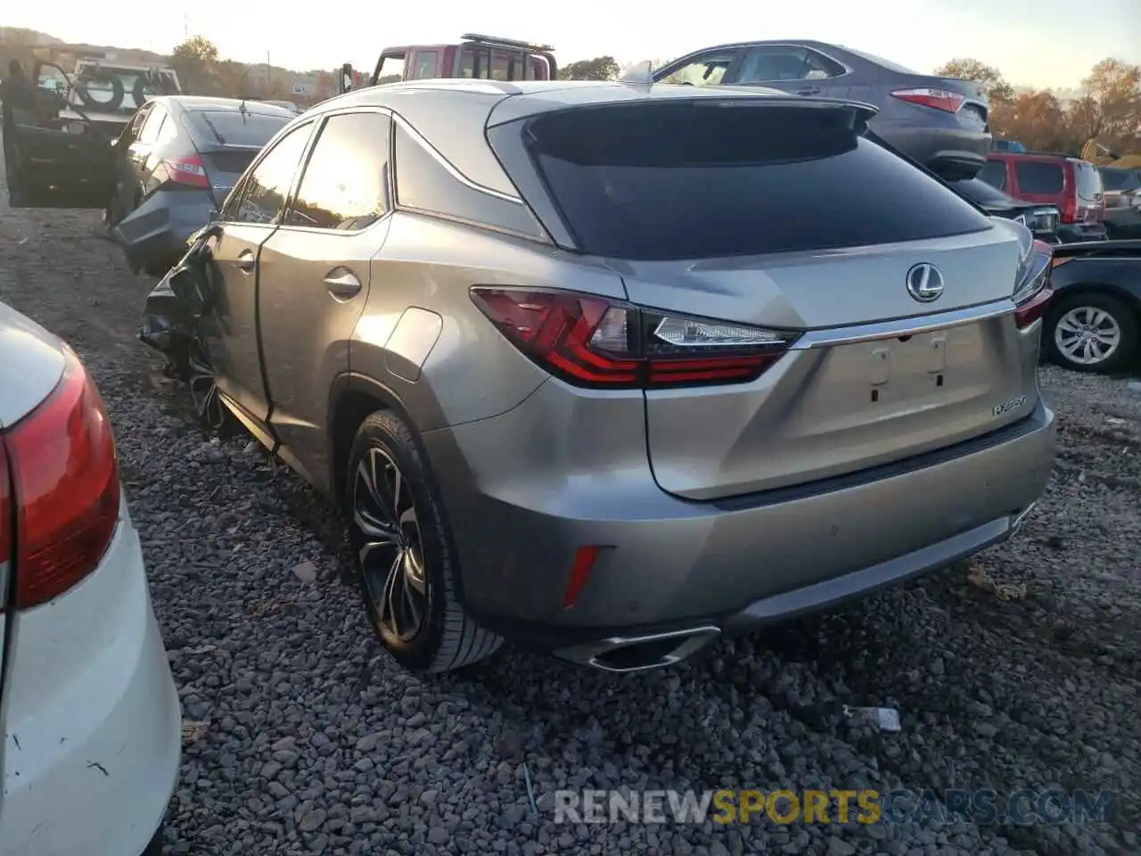 3 Photograph of a damaged car 2T2ZZMCA9KC128413 LEXUS RX350 2019