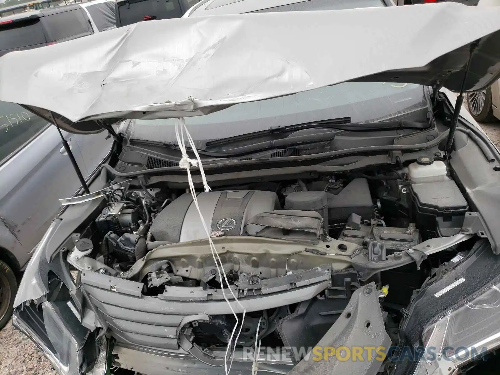 7 Photograph of a damaged car 2T2ZZMCA9KC128699 LEXUS RX350 2019