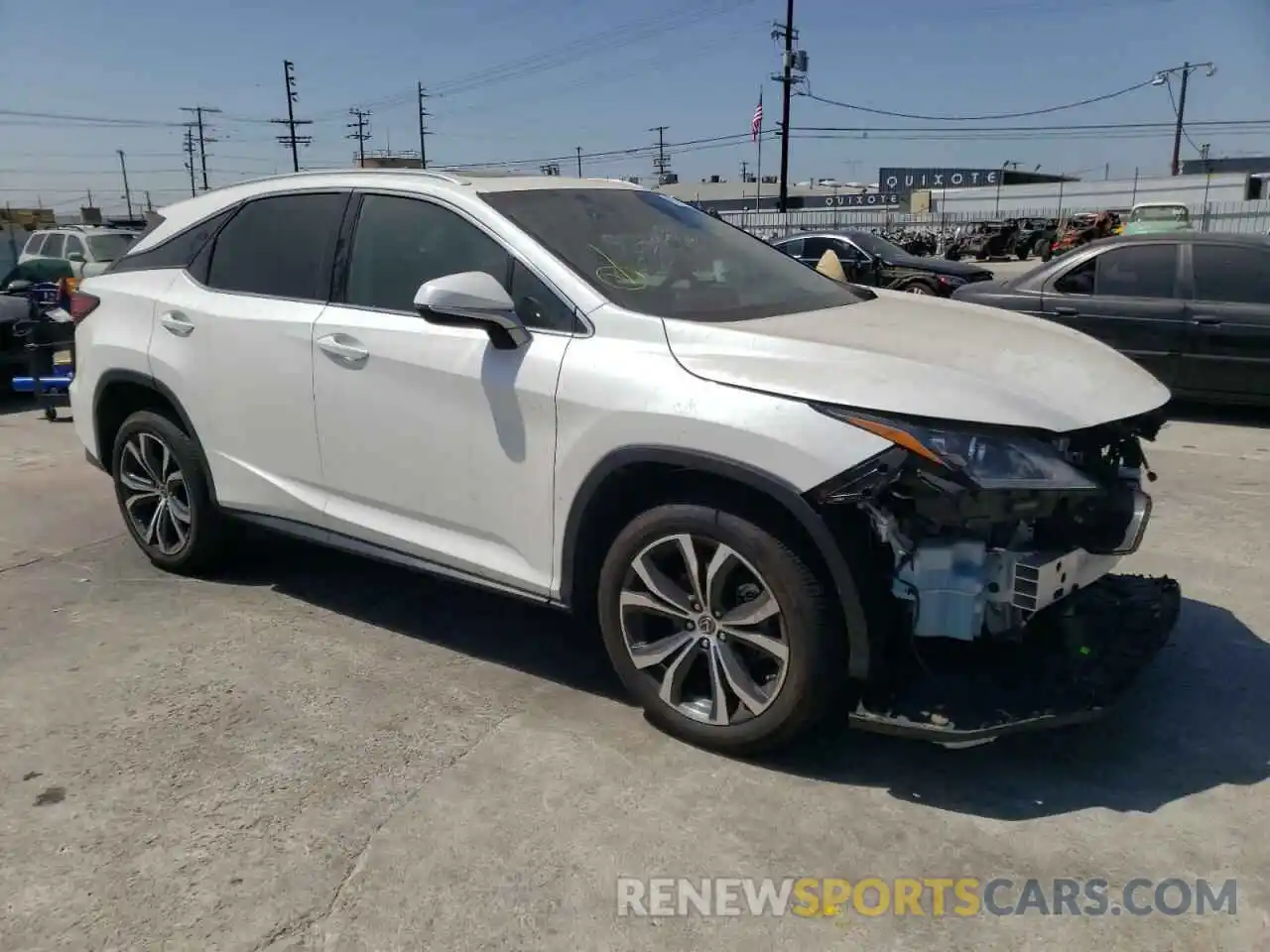 1 Photograph of a damaged car 2T2ZZMCA9KC143073 LEXUS RX350 2019