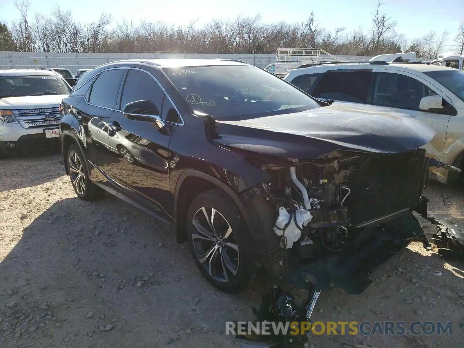 1 Photograph of a damaged car 2T2ZZMCA9KC143994 LEXUS RX350 2019