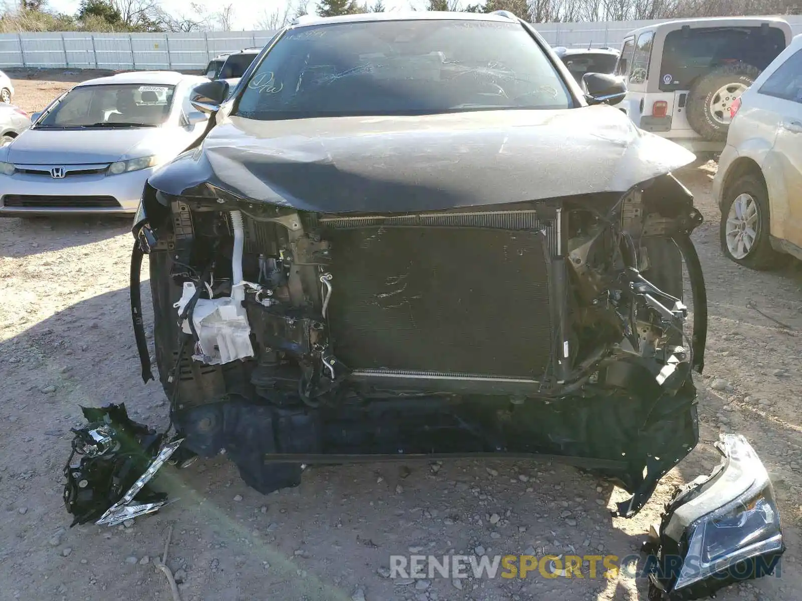 9 Фотография поврежденного автомобиля 2T2ZZMCA9KC143994 LEXUS RX350 2019