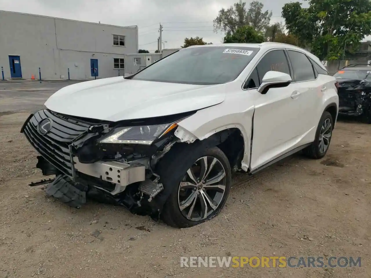 2 Photograph of a damaged car 2T2ZZMCA9KC144496 LEXUS RX350 2019