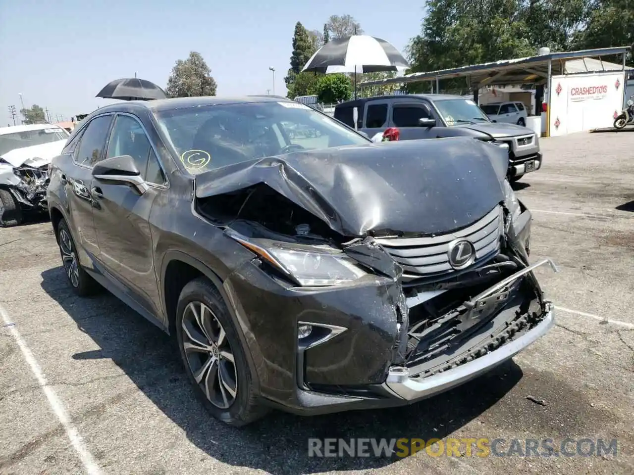 1 Photograph of a damaged car 2T2ZZMCA9KC146989 LEXUS RX350 2019