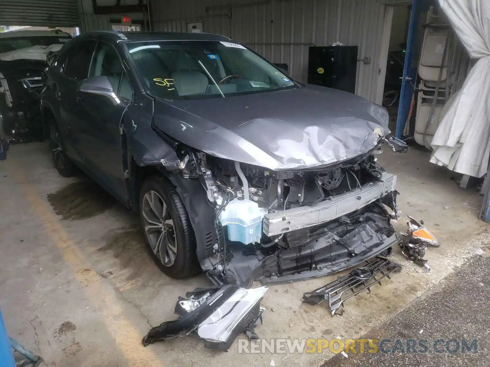 1 Photograph of a damaged car 2T2ZZMCA9KC147074 LEXUS RX350 2019