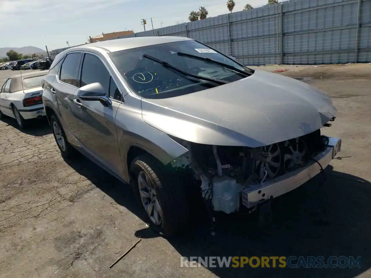 1 Photograph of a damaged car 2T2ZZMCA9KC149715 LEXUS RX350 2019