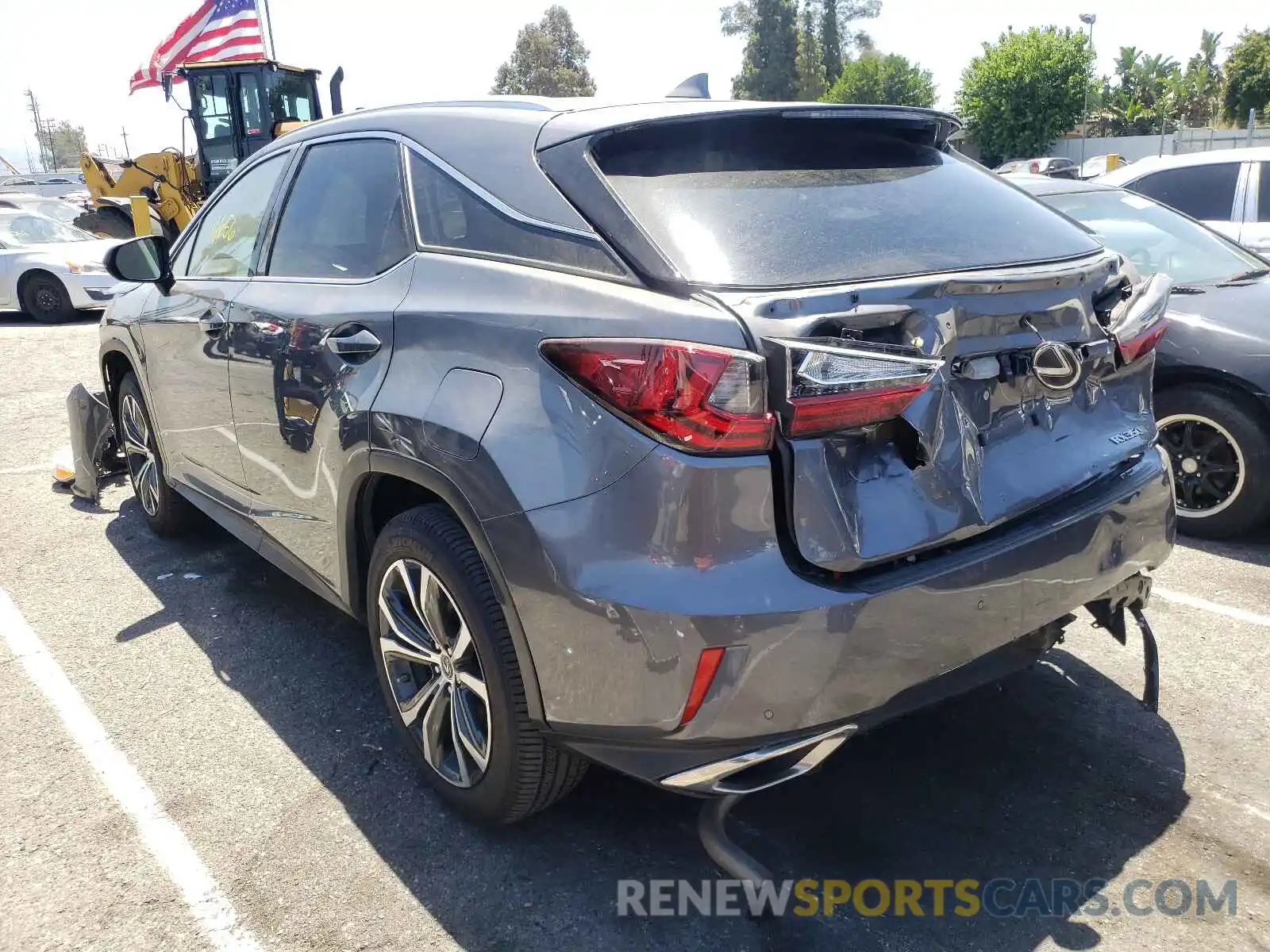 3 Photograph of a damaged car 2T2ZZMCA9KC150928 LEXUS RX350 2019