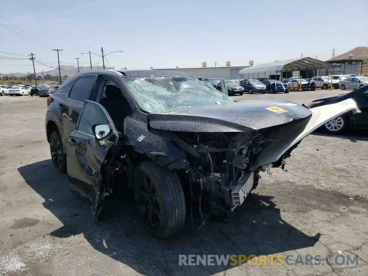 1 Photograph of a damaged car 2T2ZZMCAXKC121504 LEXUS RX350 2019