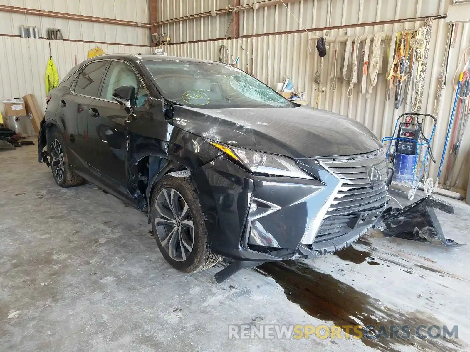 1 Фотография поврежденного автомобиля 2T2ZZMCAXKC126931 LEXUS RX350 2019