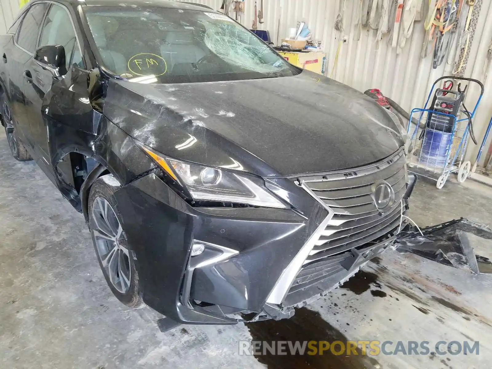 9 Photograph of a damaged car 2T2ZZMCAXKC126931 LEXUS RX350 2019