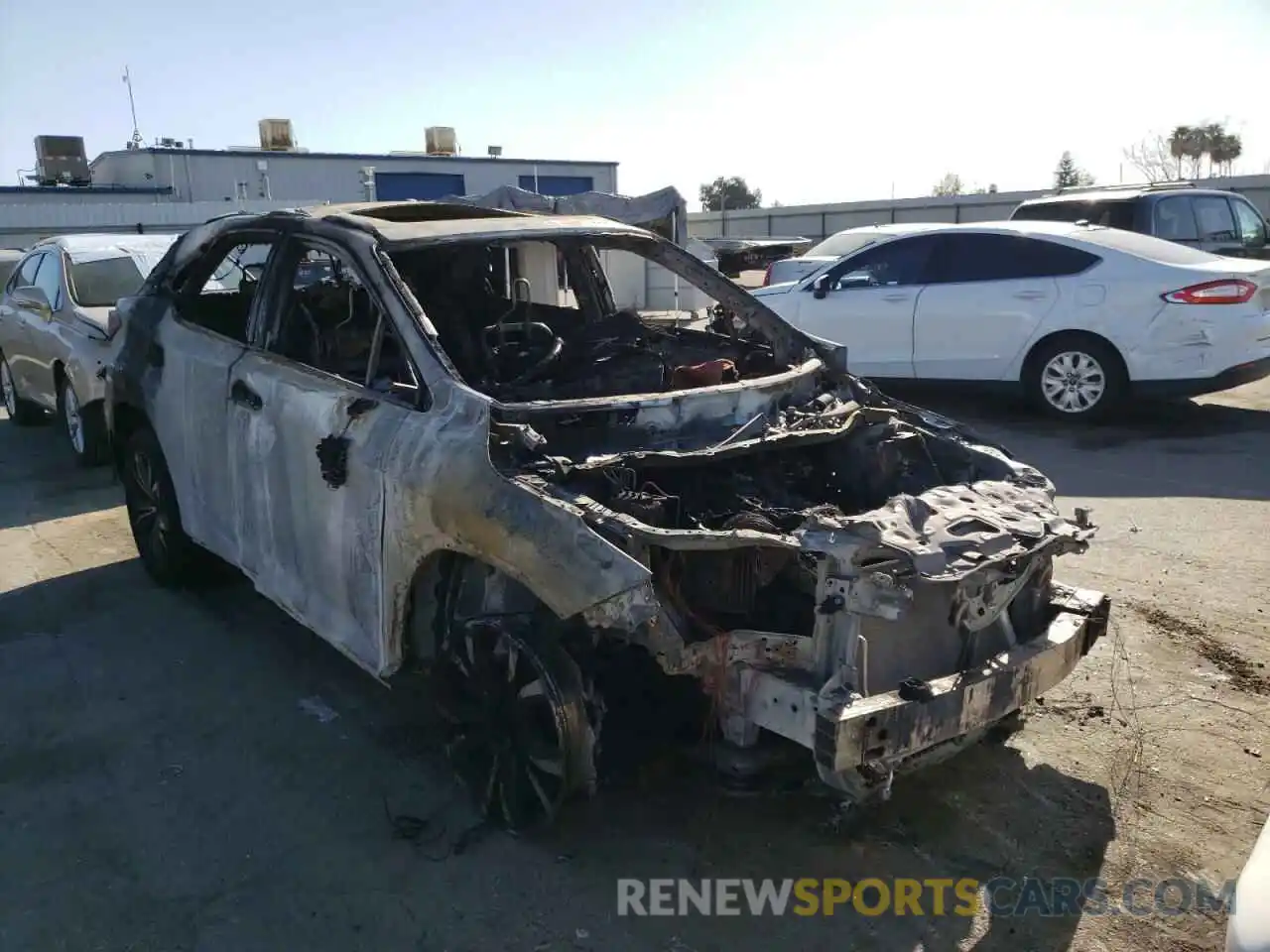 1 Photograph of a damaged car 2T2ZZMCAXKC129084 LEXUS RX350 2019