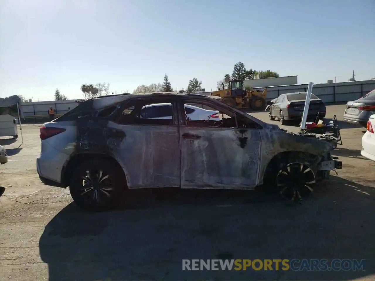 10 Photograph of a damaged car 2T2ZZMCAXKC129084 LEXUS RX350 2019