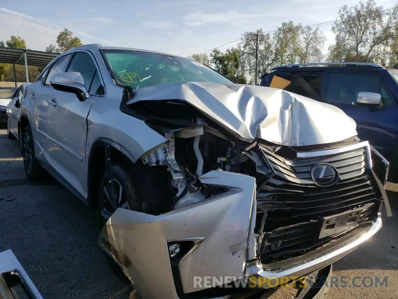 1 Photograph of a damaged car 2T2ZZMCAXKC133698 LEXUS RX350 2019
