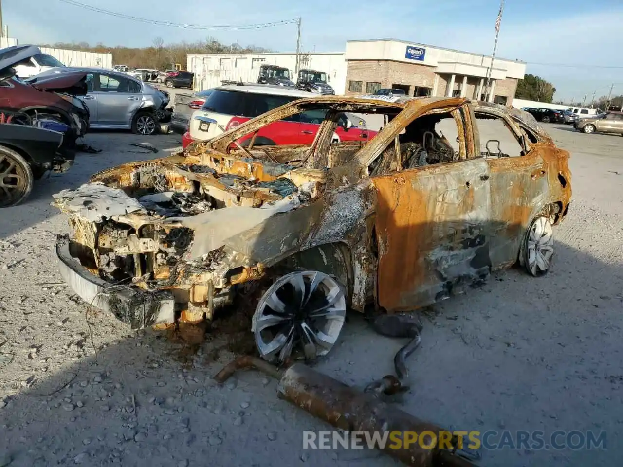 1 Photograph of a damaged car 2T2ZZMCAXKC138481 LEXUS RX350 2019