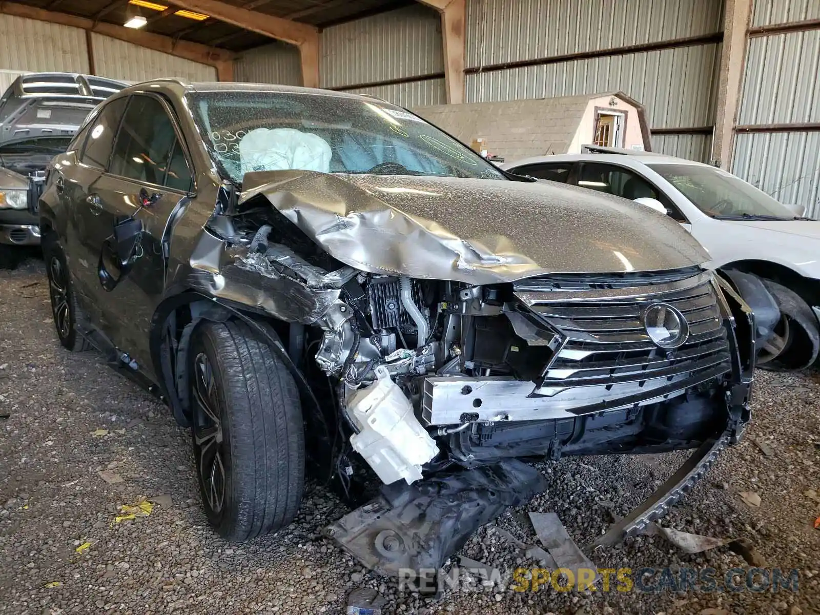 1 Photograph of a damaged car 2T2ZZMCAXKC141798 LEXUS RX350 2019