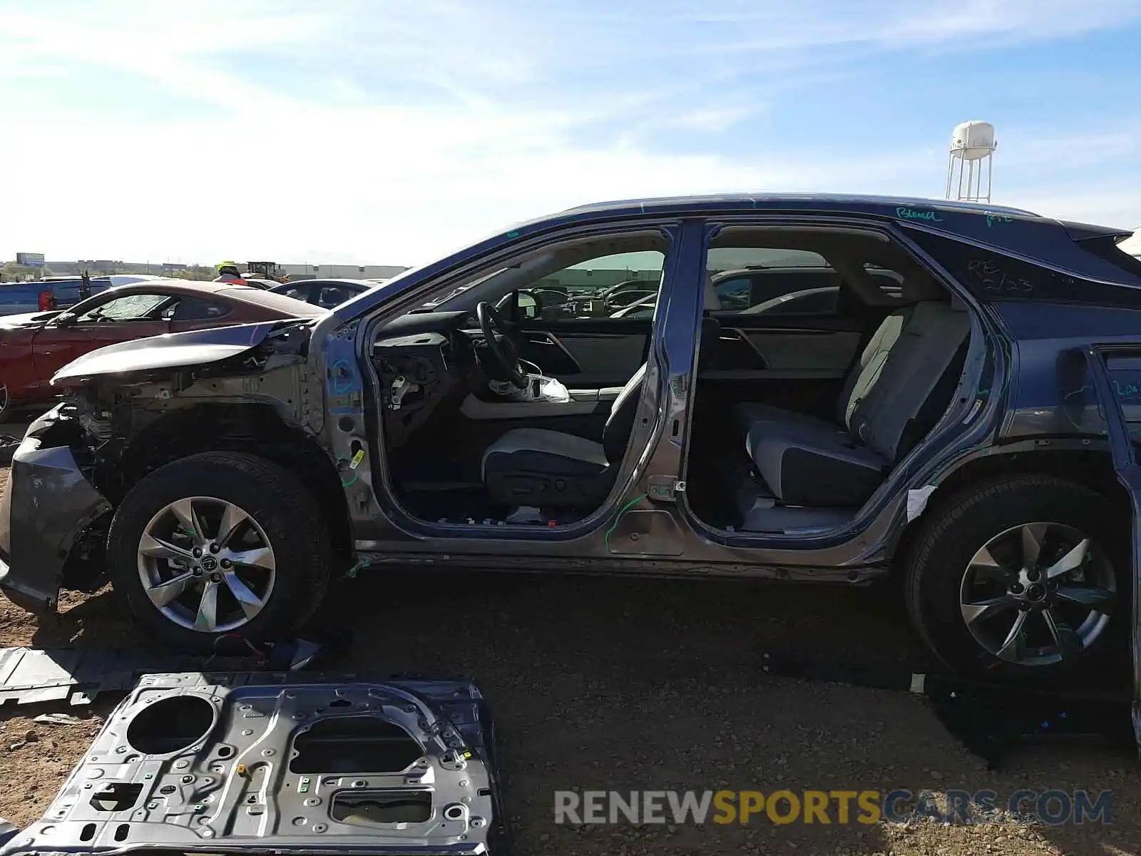 9 Photograph of a damaged car 2T2ZZMCAXKC144720 LEXUS RX350 2019