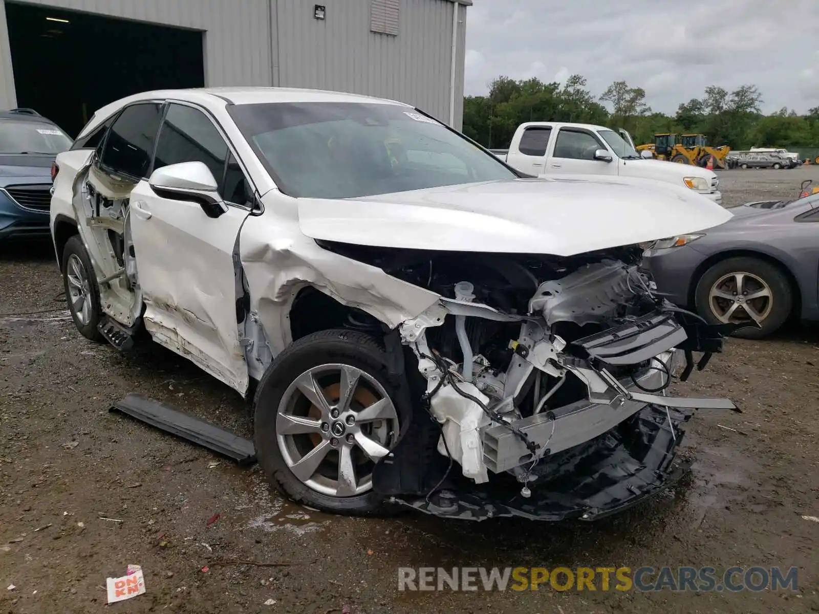 1 Photograph of a damaged car 2T2ZZMCAXKC146077 LEXUS RX350 2019