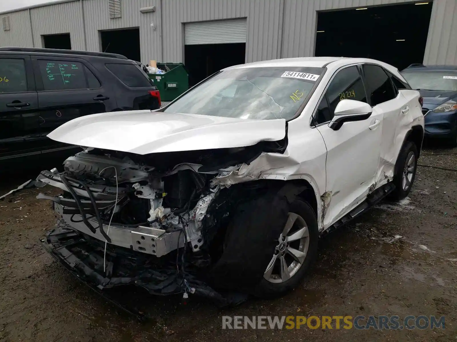 2 Photograph of a damaged car 2T2ZZMCAXKC146077 LEXUS RX350 2019