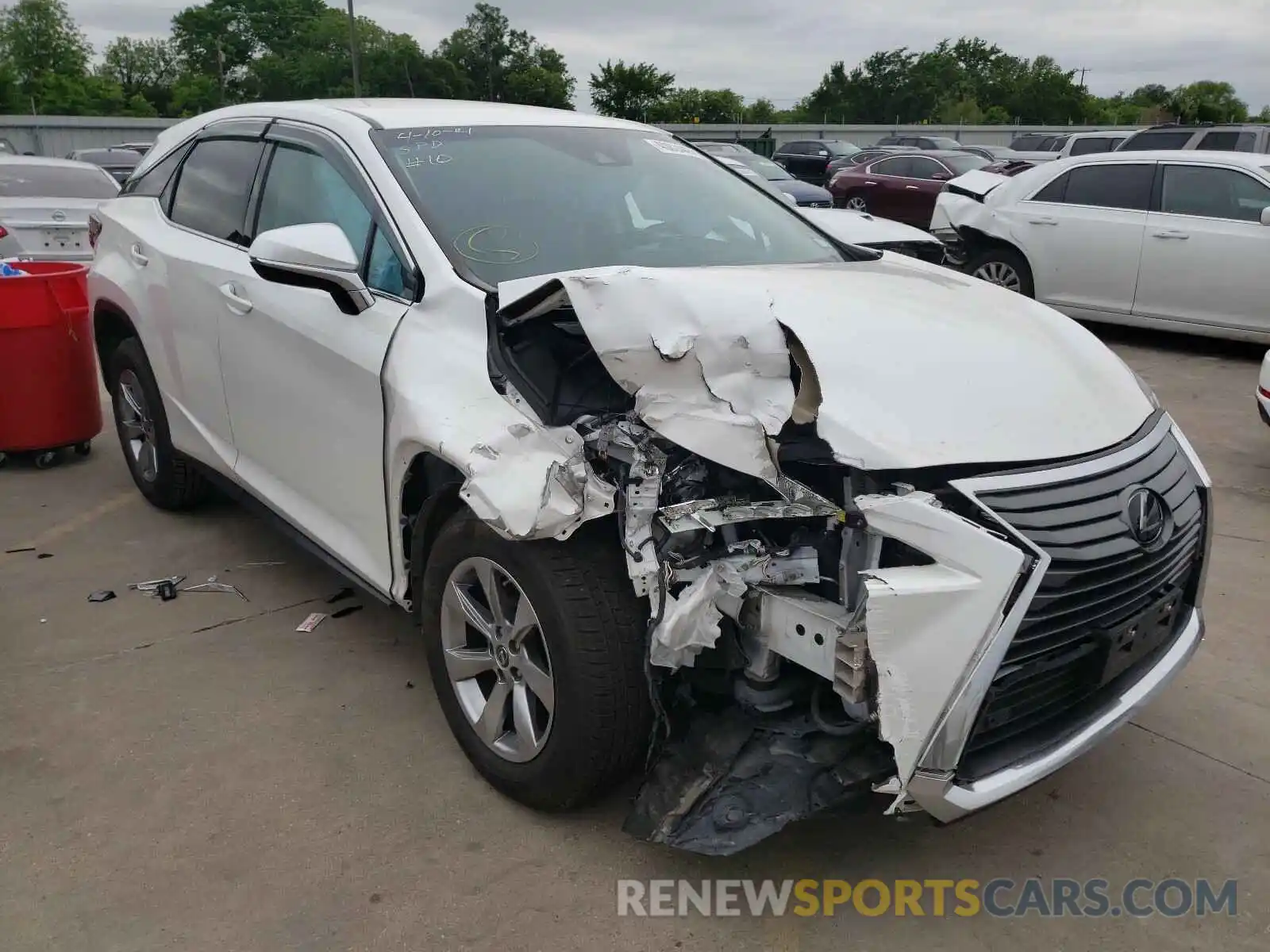 1 Photograph of a damaged car 2T2ZZMCAXKC146421 LEXUS RX350 2019