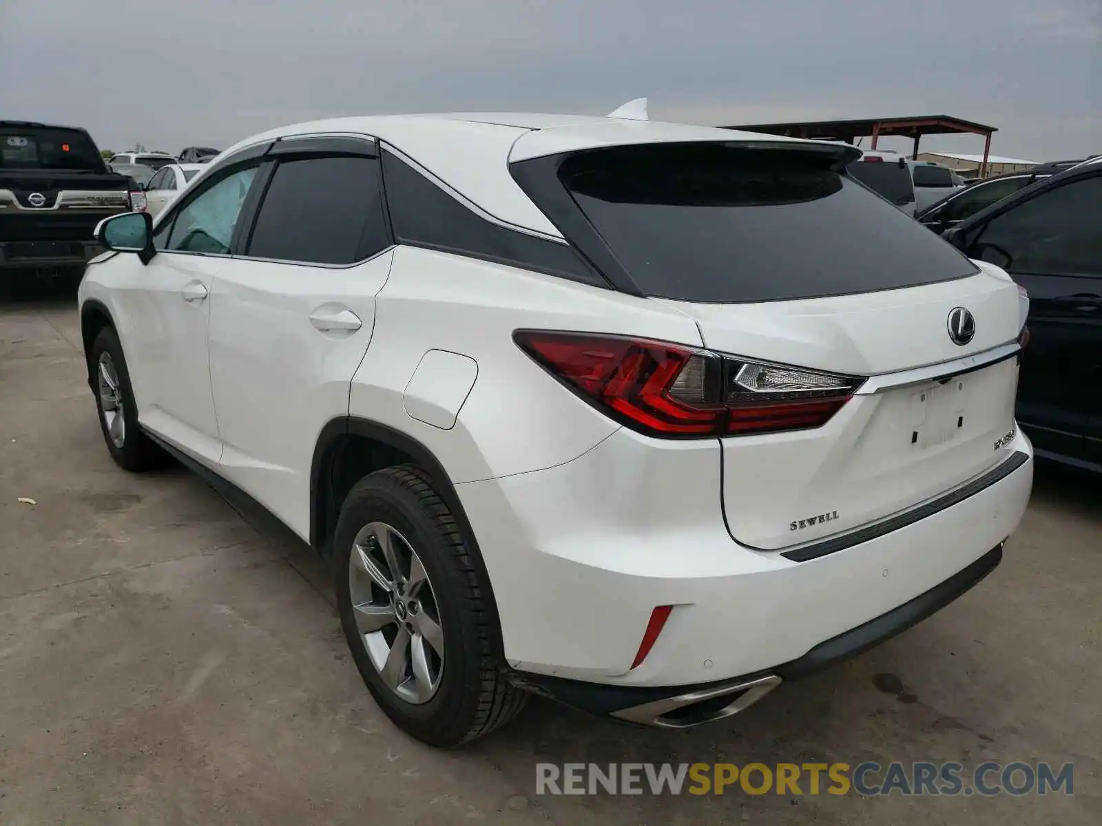 3 Фотография поврежденного автомобиля 2T2ZZMCAXKC146421 LEXUS RX350 2019