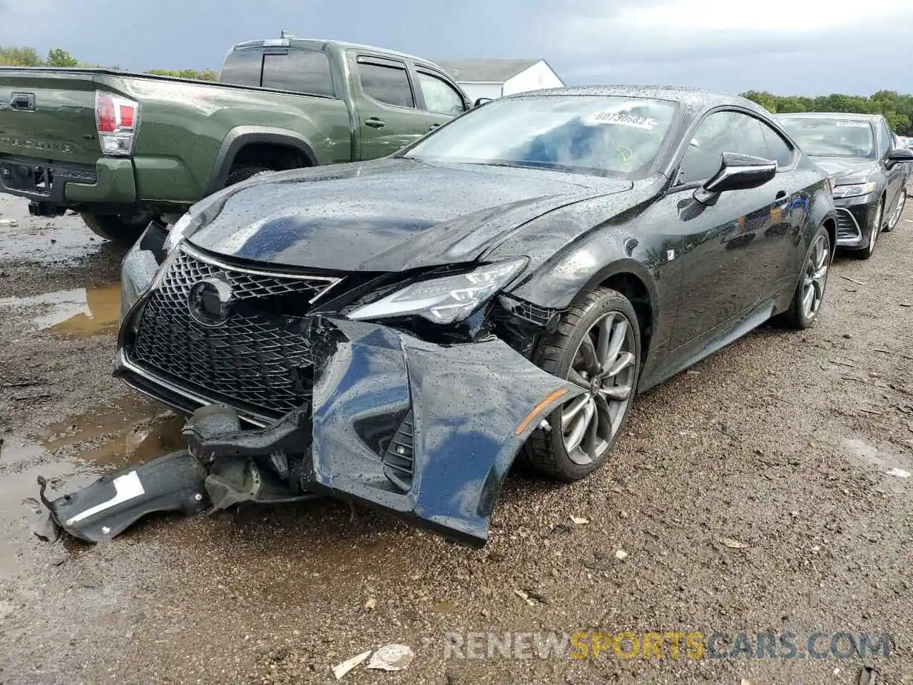 2 Photograph of a damaged car JTHHZ5BC0K5020282 LEXUS RX350 2019