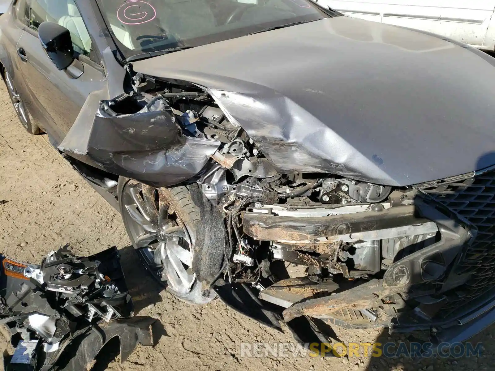 9 Photograph of a damaged car JTHHZ5BC1K5020596 LEXUS RX350 2019