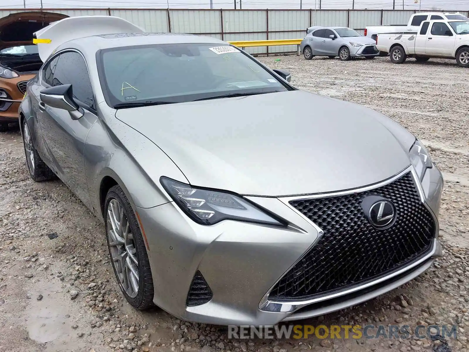 1 Photograph of a damaged car JTHHZ5BC2K5019747 LEXUS RX350 2019