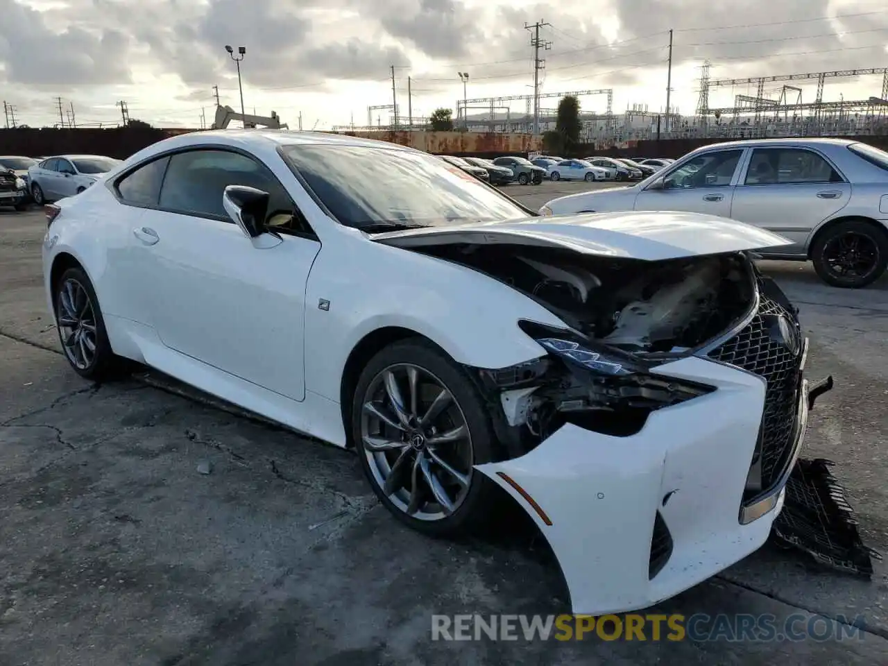 4 Photograph of a damaged car JTHHZ5BC7K5020926 LEXUS RX350 2019