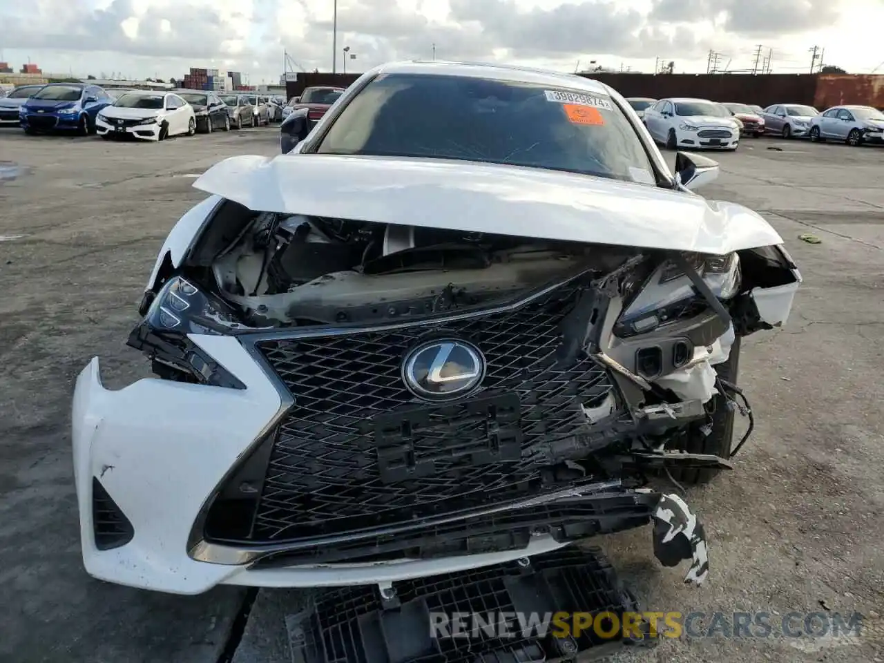 5 Photograph of a damaged car JTHHZ5BC7K5020926 LEXUS RX350 2019