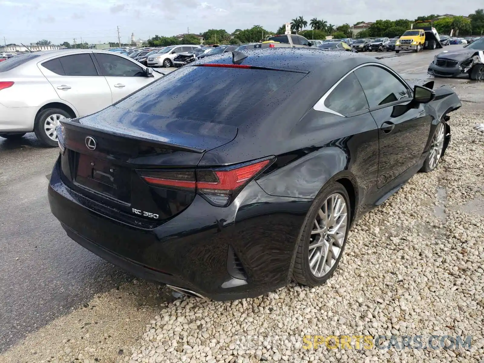 4 Photograph of a damaged car JTHHZ5BC7K5021008 LEXUS RX350 2019