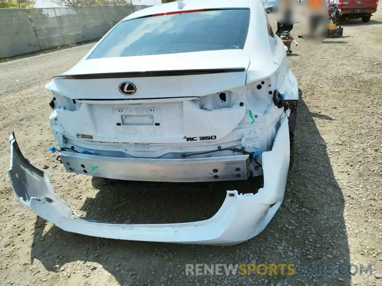 9 Фотография поврежденного автомобиля JTHHZ5BCXK5021570 LEXUS RX350 2019