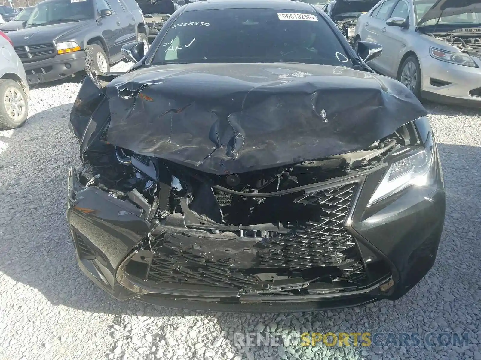 9 Фотография поврежденного автомобиля JTHSZ5BC0K5009871 LEXUS RX350 2019