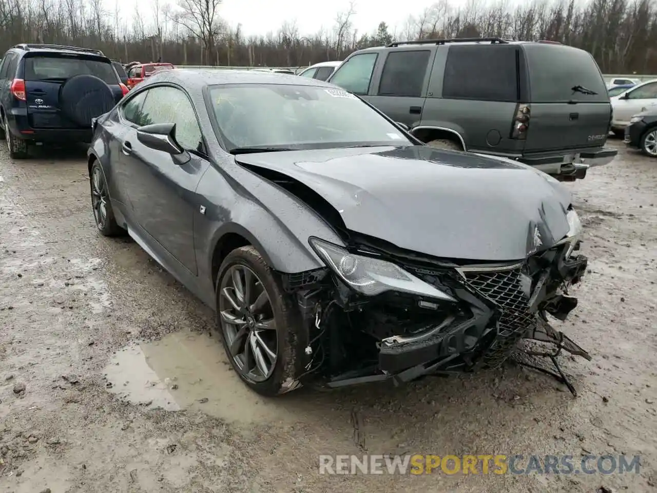 1 Photograph of a damaged car JTHSZ5BC2K5009385 LEXUS RX350 2019