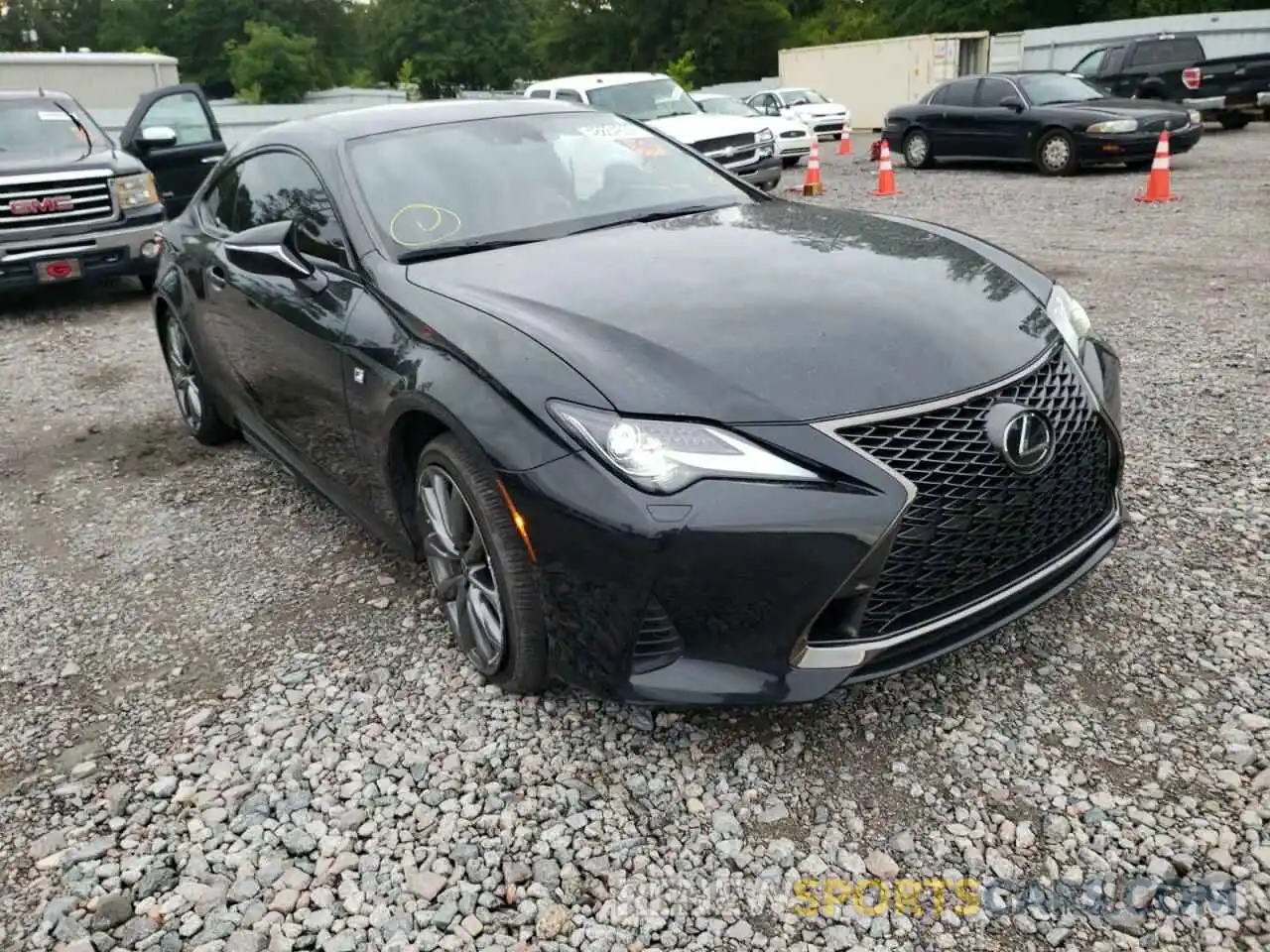 1 Photograph of a damaged car JTHSZ5BC2K5009855 LEXUS RX350 2019