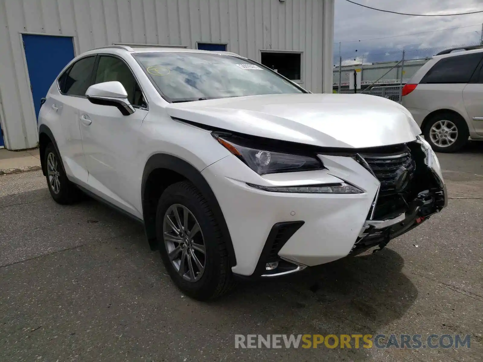 1 Photograph of a damaged car JTJBARBZ6K2181065 LEXUS RX350 2019