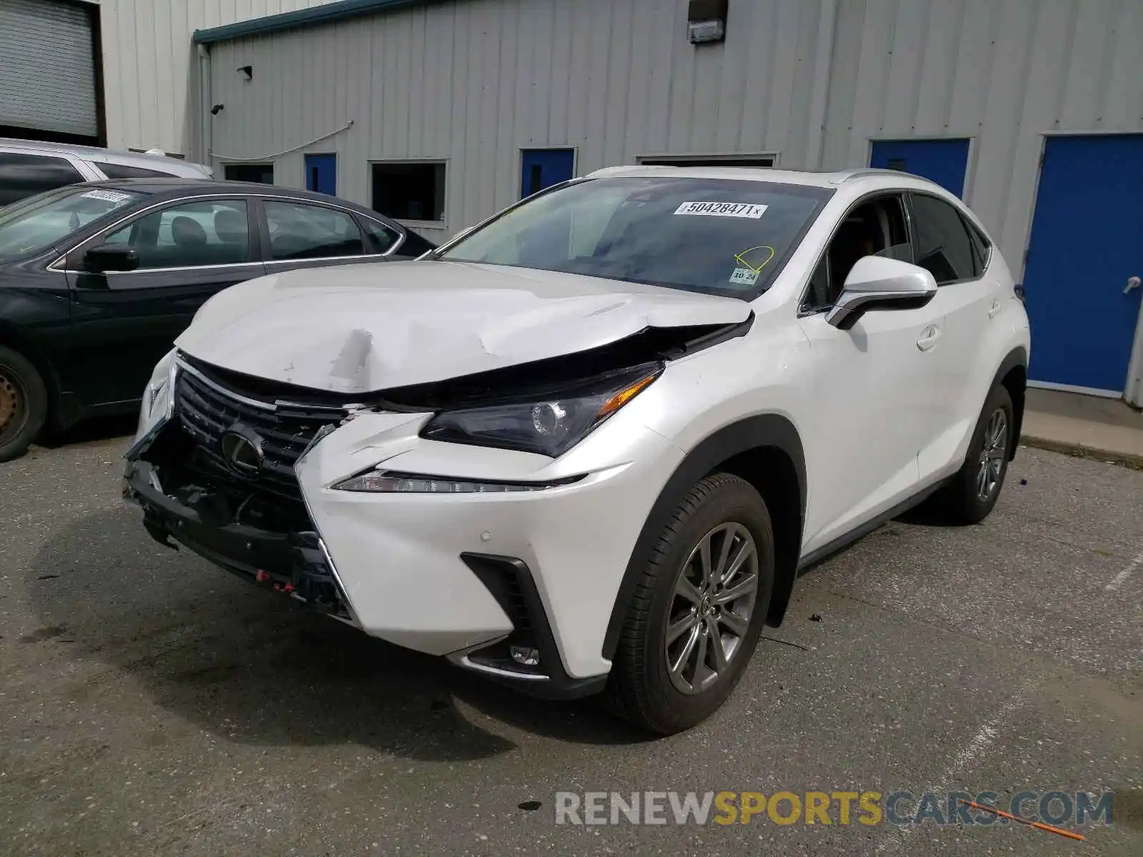 2 Photograph of a damaged car JTJBARBZ6K2181065 LEXUS RX350 2019