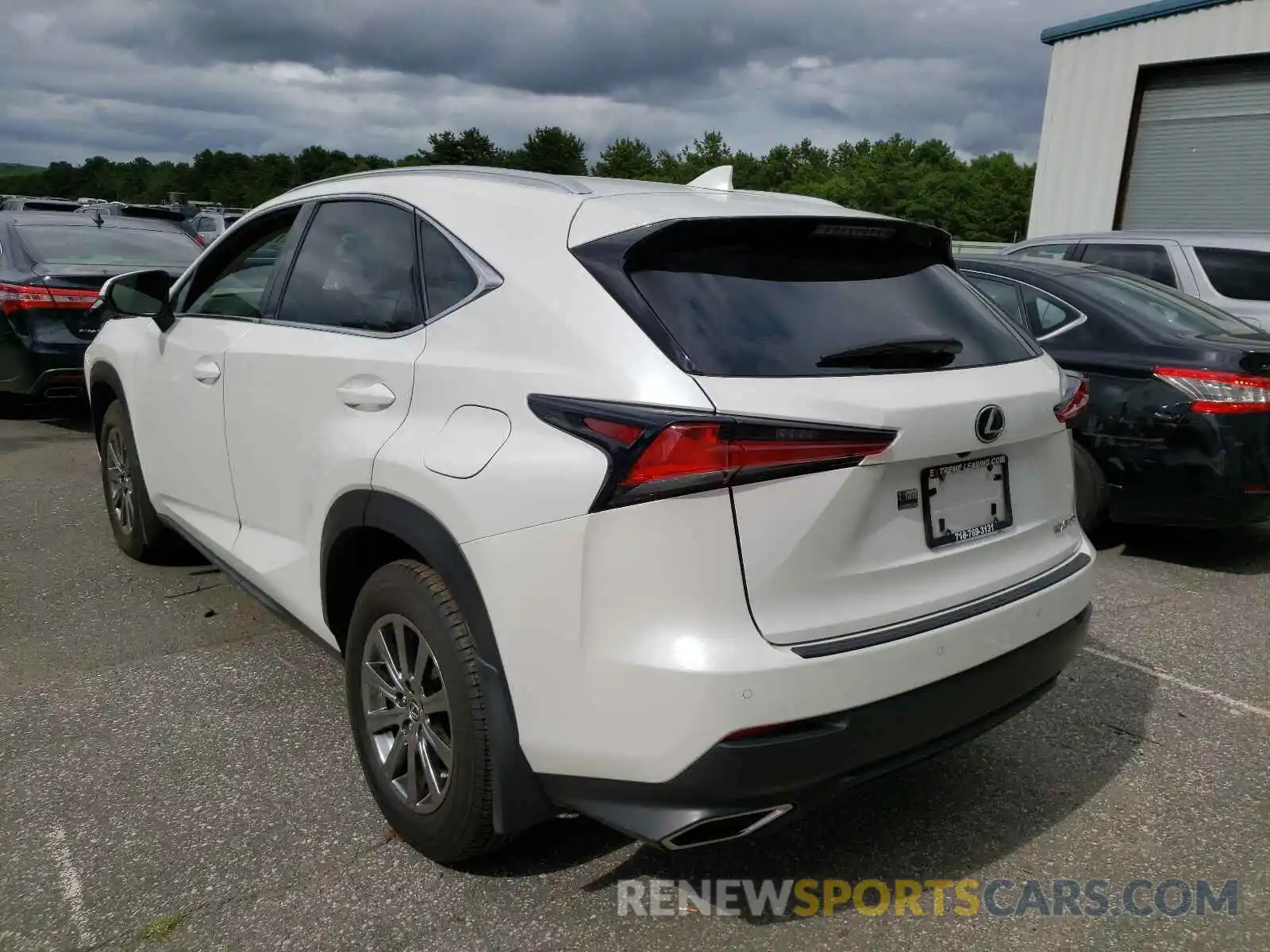 3 Photograph of a damaged car JTJBARBZ6K2181065 LEXUS RX350 2019