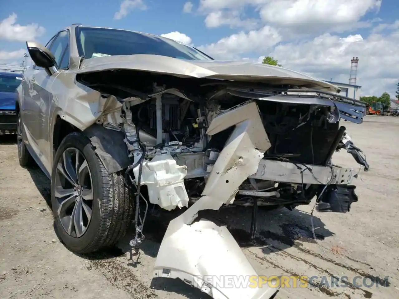 9 Фотография поврежденного автомобиля JTJBZMCA0K2039072 LEXUS RX350 2019