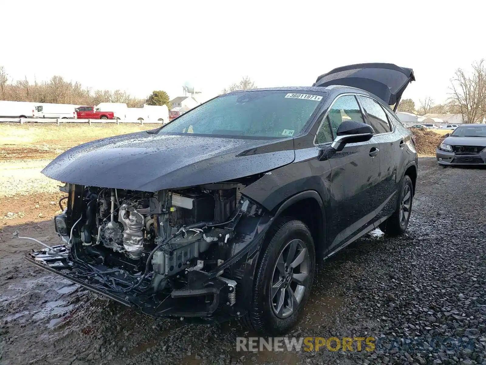 2 Photograph of a damaged car JTJBZMCA2K2041101 LEXUS RX350 2019