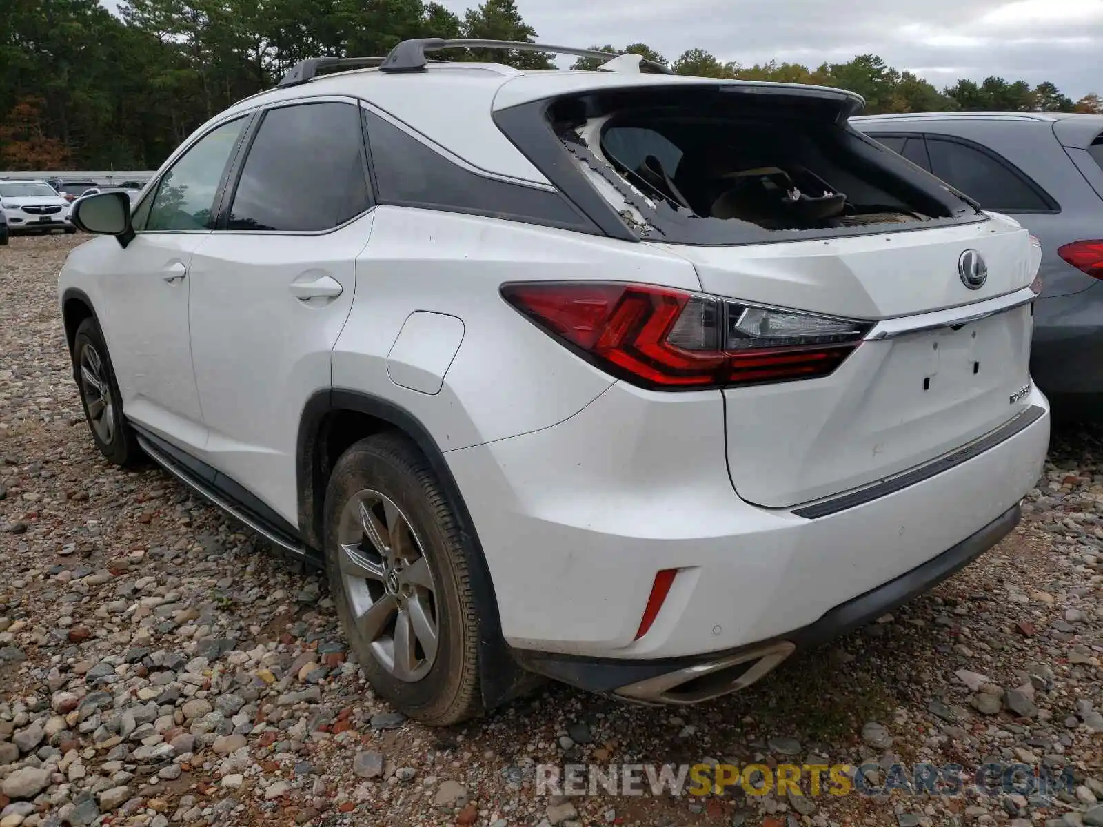 3 Photograph of a damaged car JTJBZMCA4K2039334 LEXUS RX350 2019